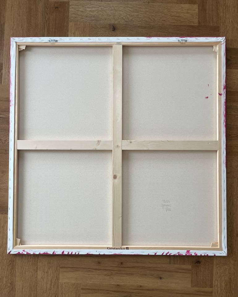 Original Abstract Geometric Painting by Janine Weller