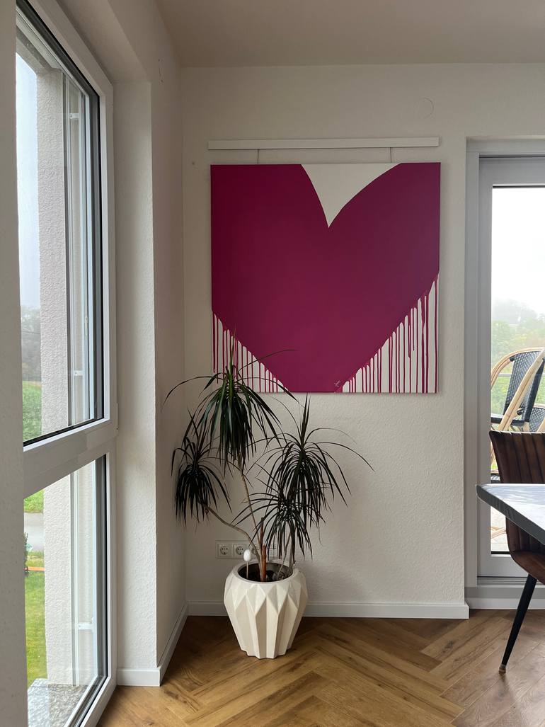 Original Abstract Geometric Painting by Janine Weller