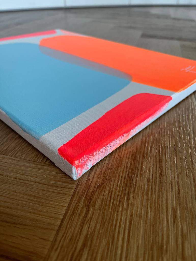 Original Abstract Drawing by Janine Weller