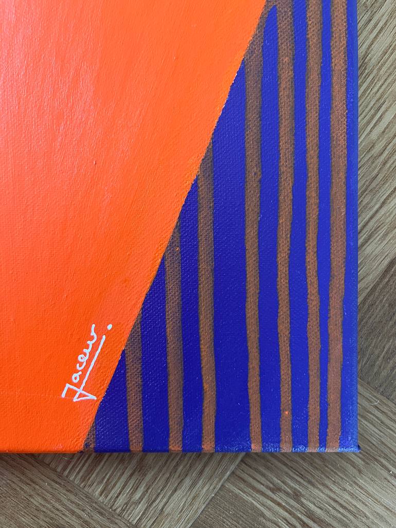 Original Abstract Drawing by Janine Weller