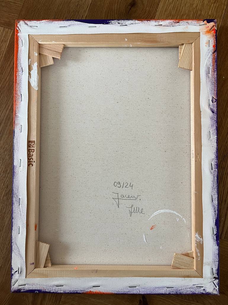 Original Abstract Drawing by Janine Weller