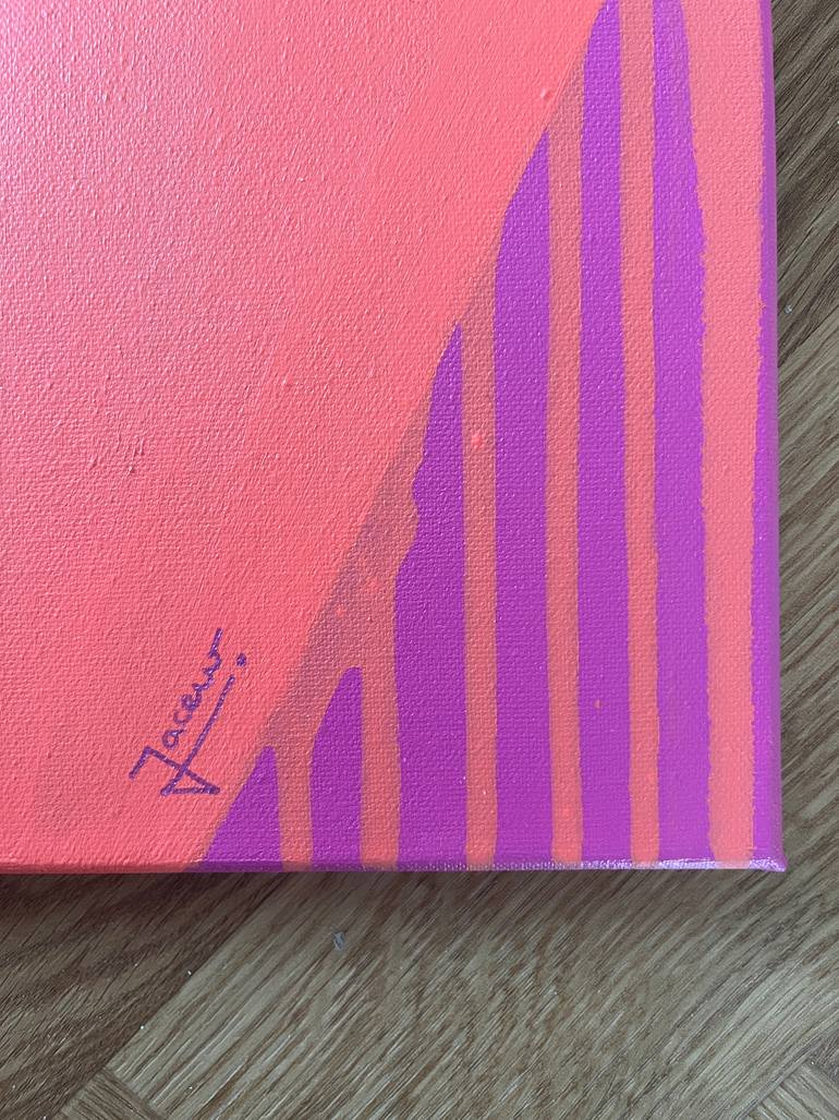 Original Abstract Drawing by Janine Weller