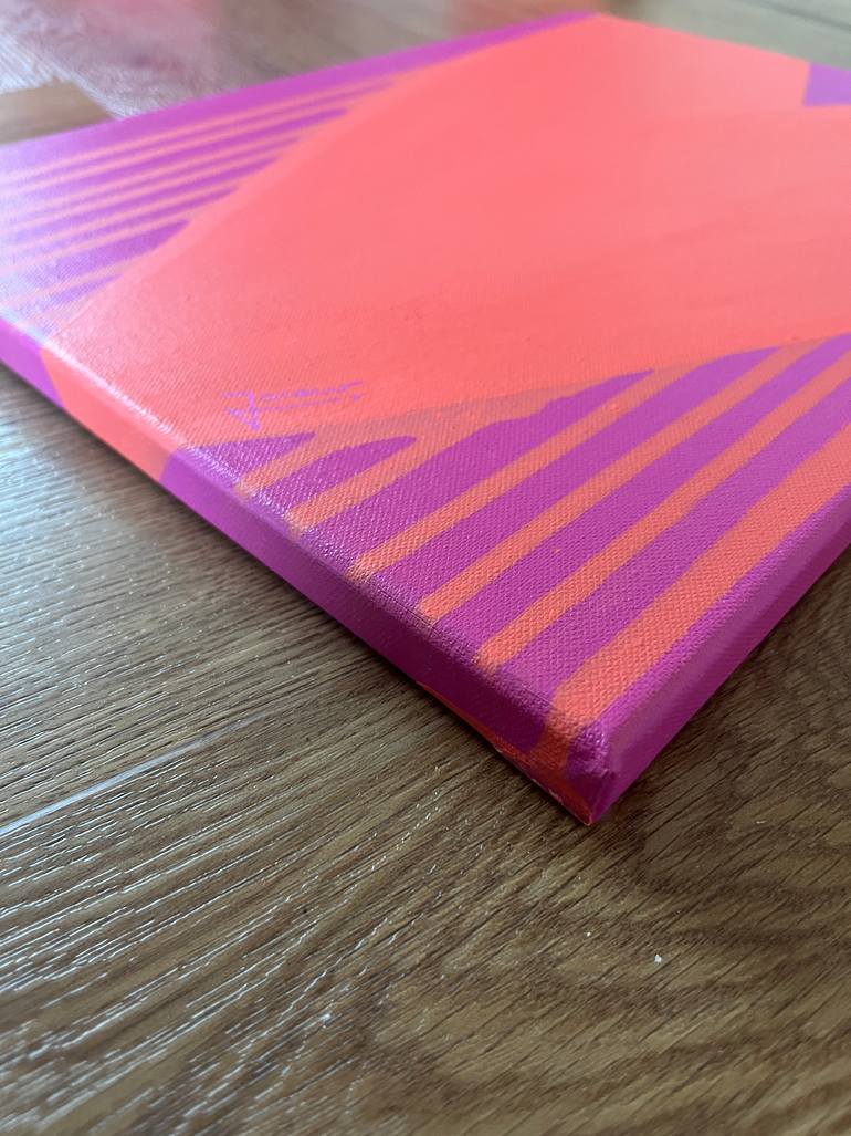 Original Abstract Drawing by Janine Weller