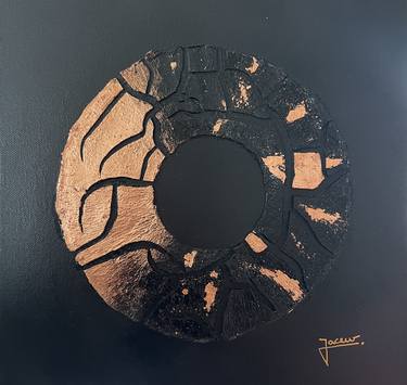 Original Abstract Geometric Painting by Janine Weller