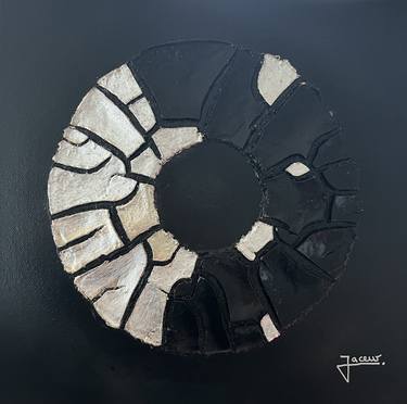 Original Abstract Geometric Painting by Janine Weller