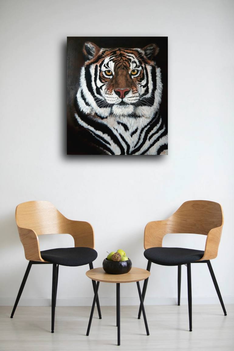 Original Figurative Animal Painting by Ольга Маркова