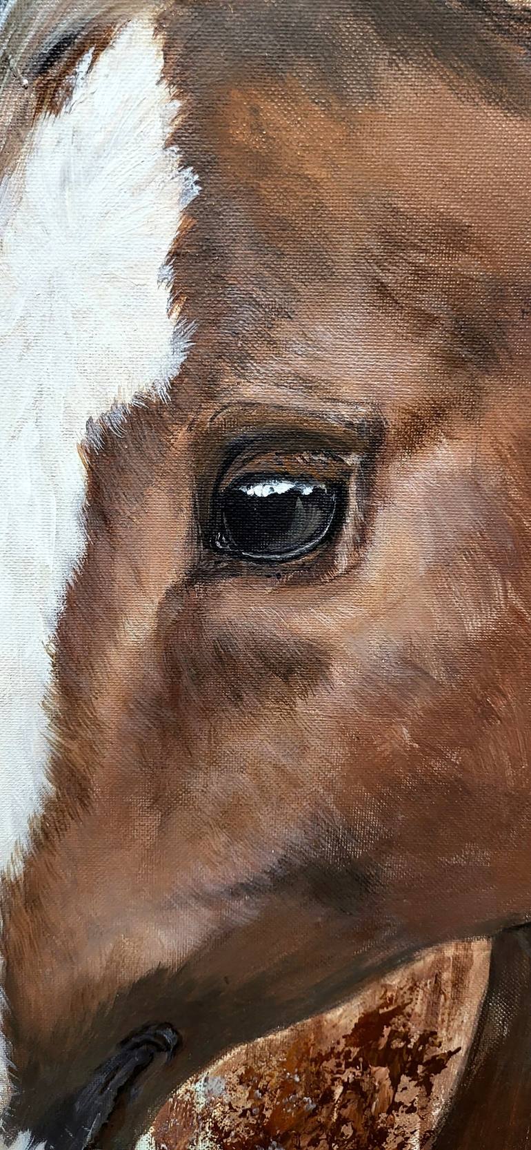 Original Horse Painting by Ольга Маркова