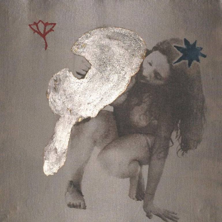 Original Figurative Body Mixed Media by Matia Chincarini