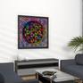 Flower Of Life Rainbow Colors - interior