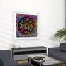 Flower Of Life Rainbow Colors - interior