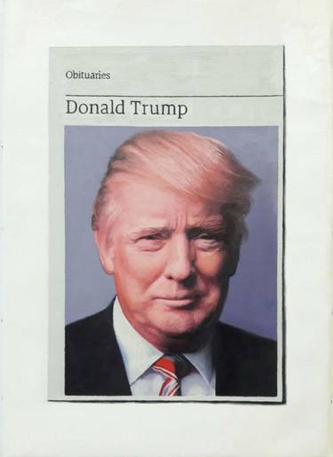 Donald Trump Obituary - Limited Edition 1 of 50 thumb