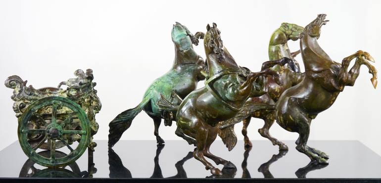 Original Horse Sculpture by Lyubomir Lazarov