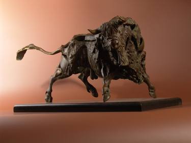 Original Fine Art Animal Sculpture by Lyubomir Lazarov