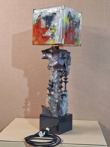 Original Fine Art Light Sculpture by Lyubomir Lazarov