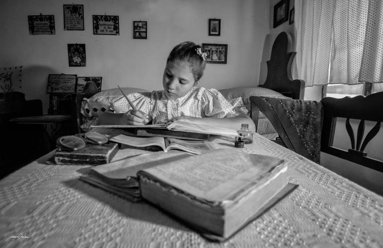 Original Other Photography by Grigore Roibu | Documentary Art on Paper | The Little Writer