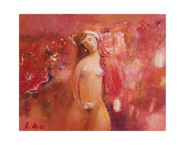 Original Abstract Women Paintings by ELEN IV