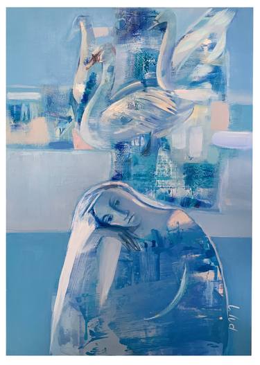 Original Abstract Animal Paintings by Elen Iv