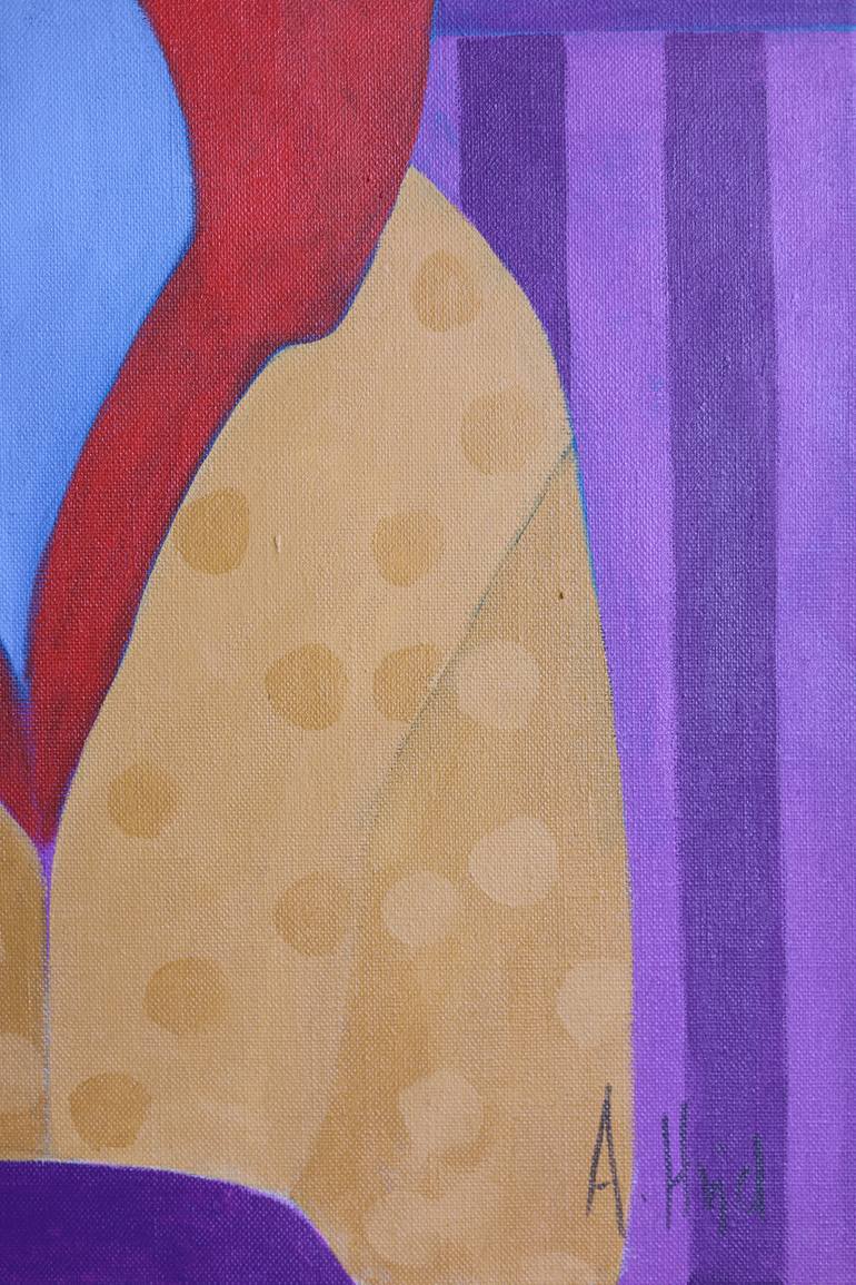 Original Abstract Women Painting by Anna Hvid
