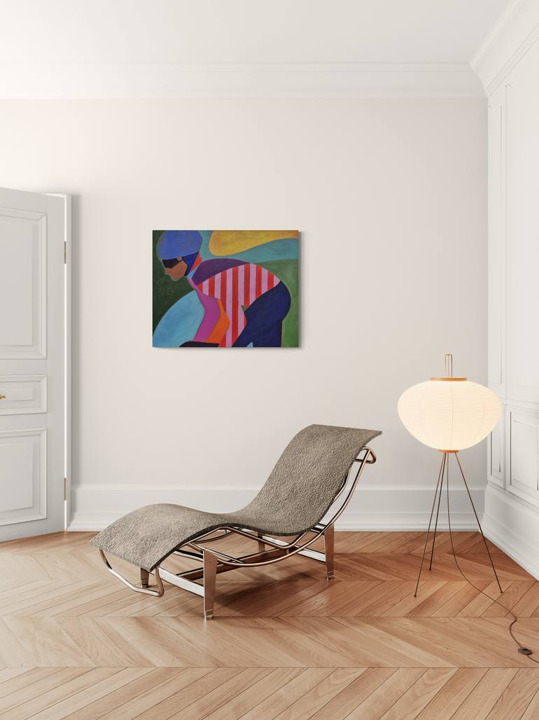 Original Contemporary Abstract Painting by Anna Hvid