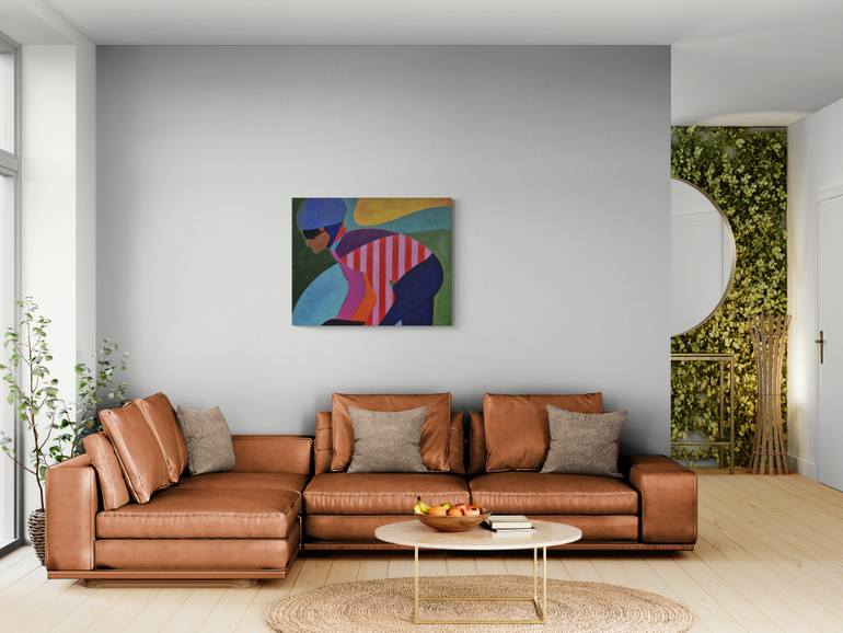 Original Contemporary Abstract Painting by Anna Hvid