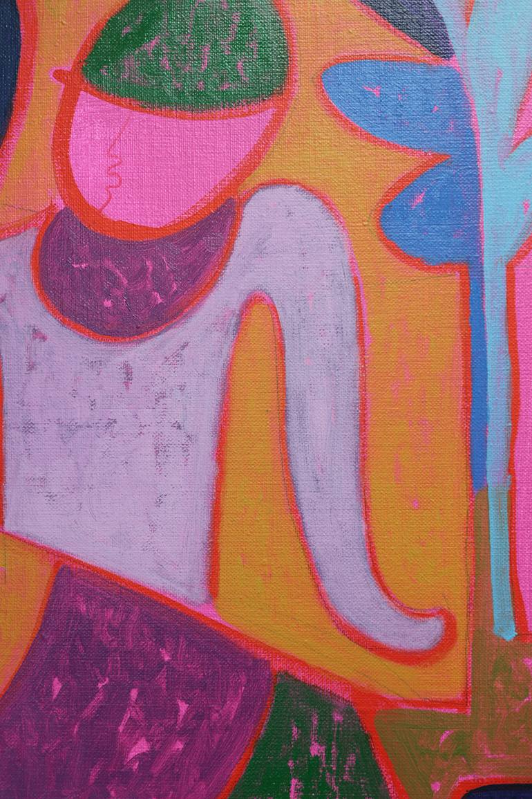 Original Contemporary Abstract Painting by Anna Hvid
