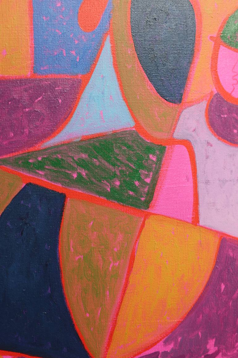 Original Contemporary Abstract Painting by Anna Hvid