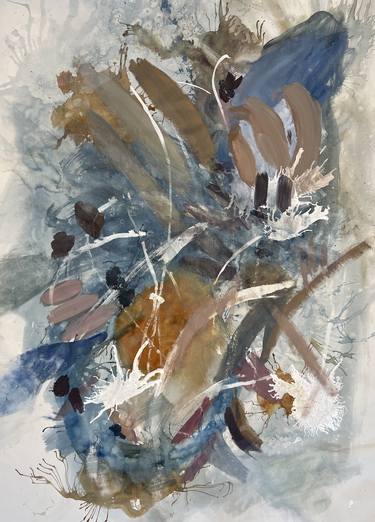 Original Abstract Expressionism Abstract Paintings by Judy Doherty