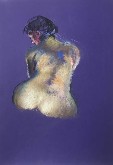 Original Impressionism Nude Drawings by Ishbel Miller