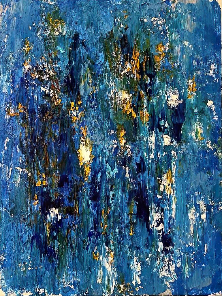 Original Abstract Expressionism Abstract Painting by MariAM Barseghyan