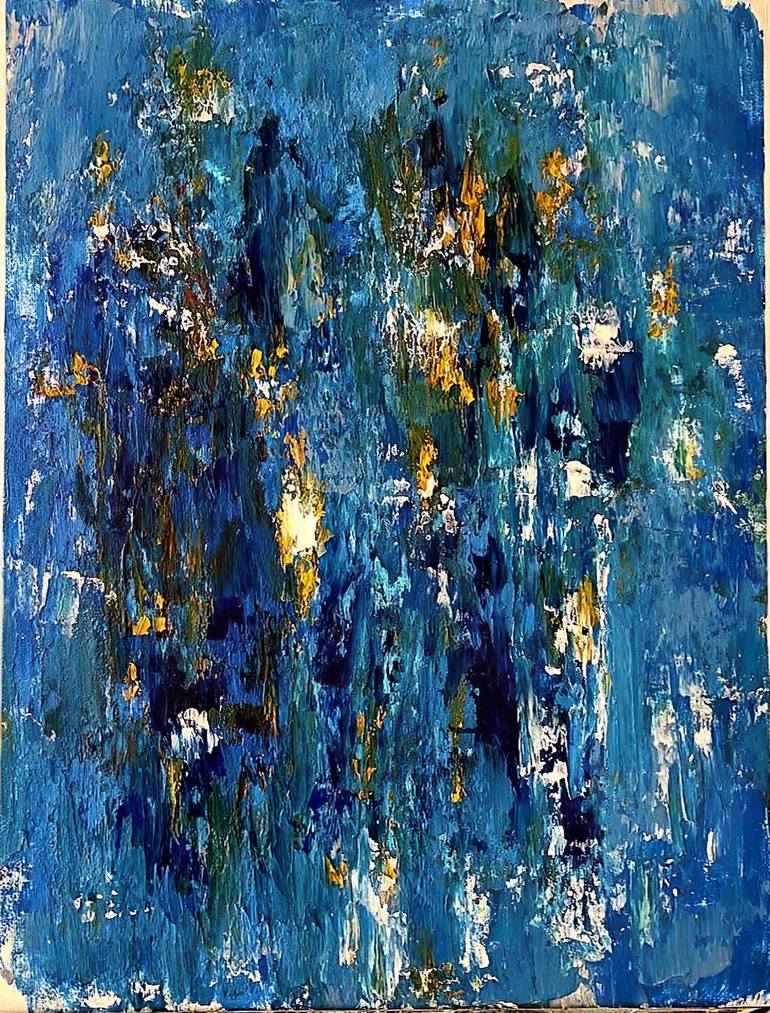 Original Abstract Expressionism Abstract Painting by MariAM Barseghyan