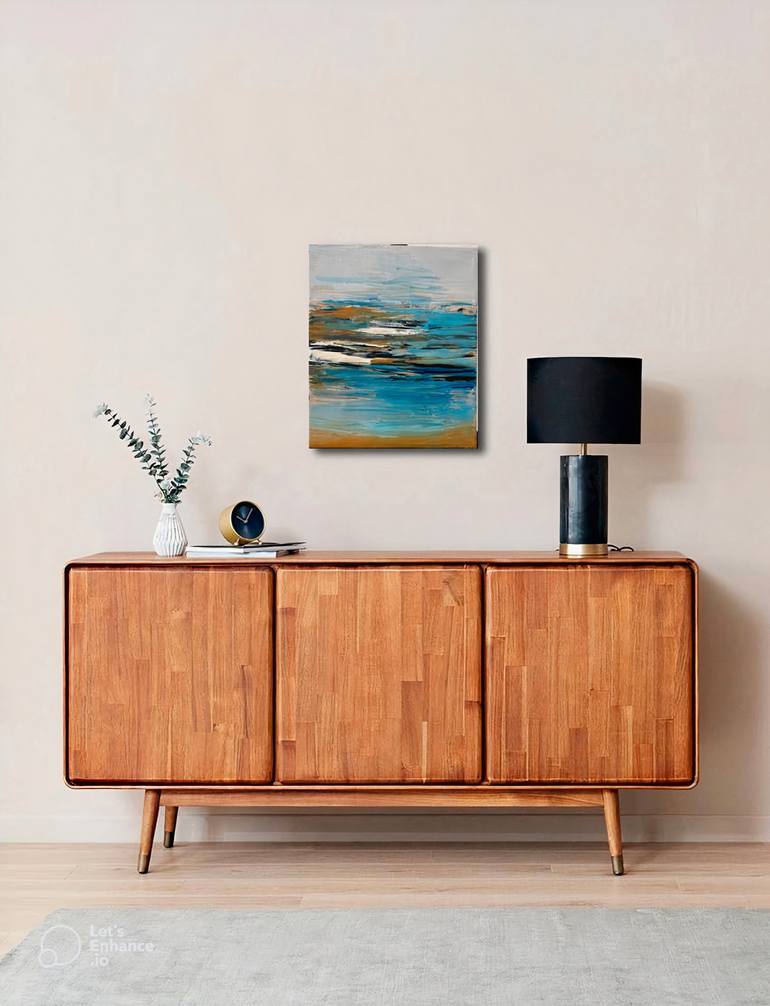 Original Abstract Expressionism Abstract Painting by Mariam Barseghyan