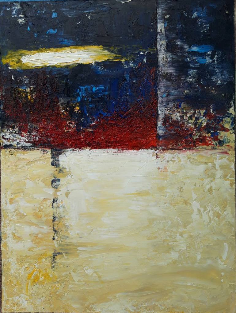 Original Abstract Expressionism Abstract Painting by MariAM Barseghyan