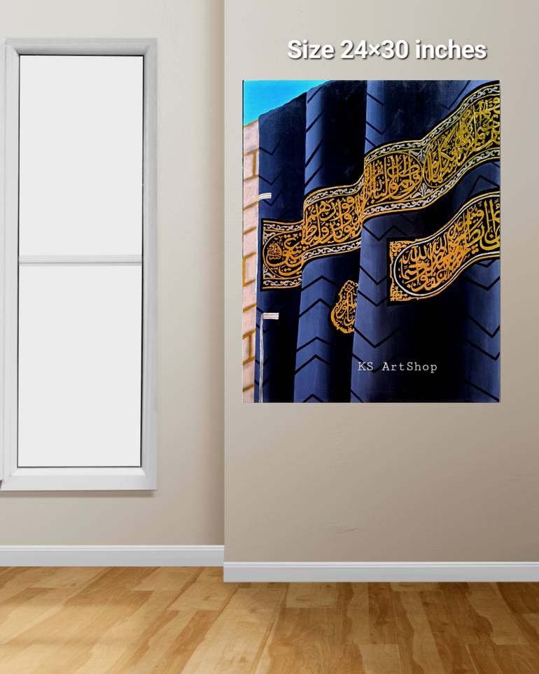 Original Realism Abstract Painting by Khatiba  Shafiq 