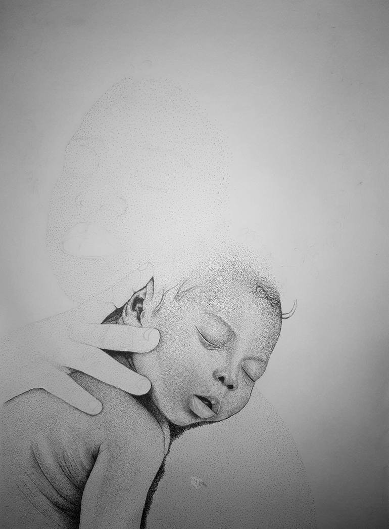 Original Other Family Drawing by Samuel Boye