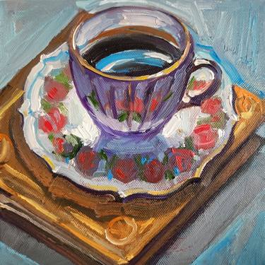 Print of Impressionism Food & Drink Paintings by Natali Miasnikova