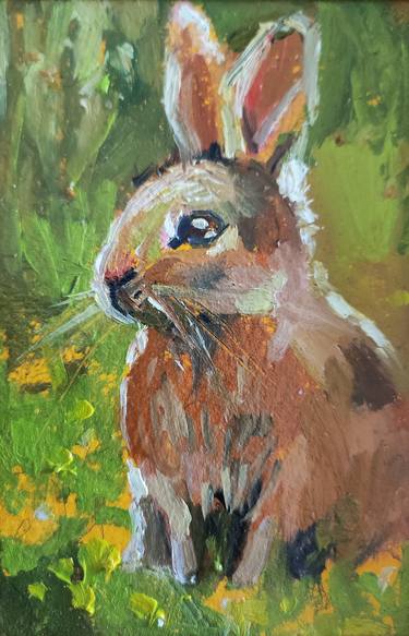 Original Impressionism Animal Paintings by Natali Miasnikova