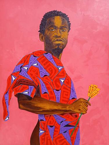 Original Portrait Paintings by Victor Osei Mensah