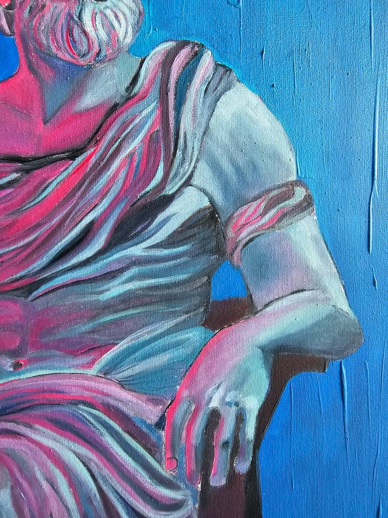 Original Abstract Body Painting by Oksana Babala