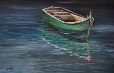 Original Boat Paintings by Armando Chiarino