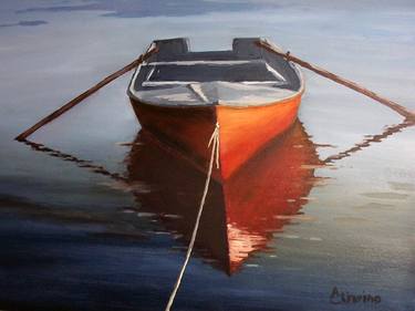 Print of Fine Art Boat Paintings by Armando Chiarino