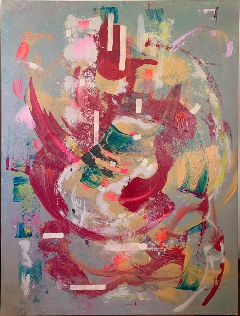 Towers Painting by Grace Ramsey | Saatchi Art