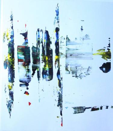 Original Abstract Expressionism Abstract Paintings by Ozgur Peksen