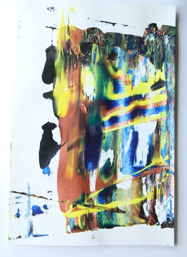 Original Abstract Expressionism Abstract Paintings by Ozgur Peksen