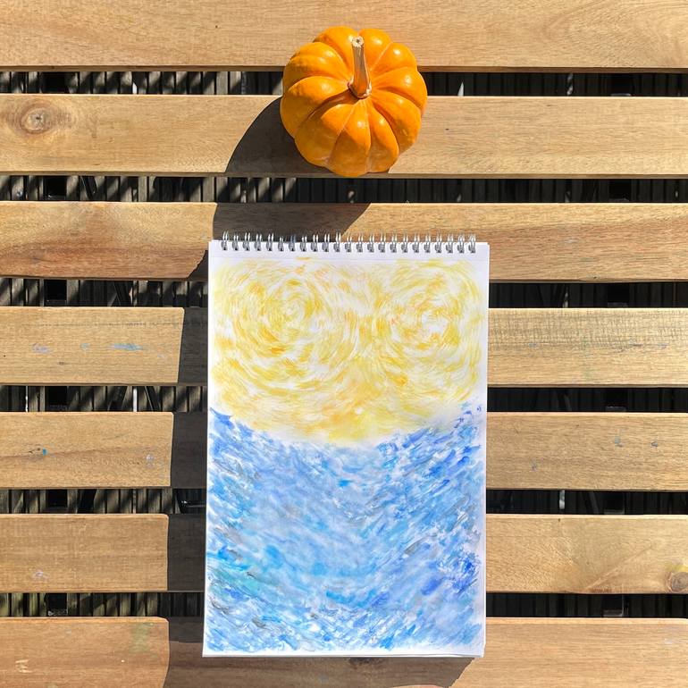 Original Abstract Painting by Wan Yin Ho