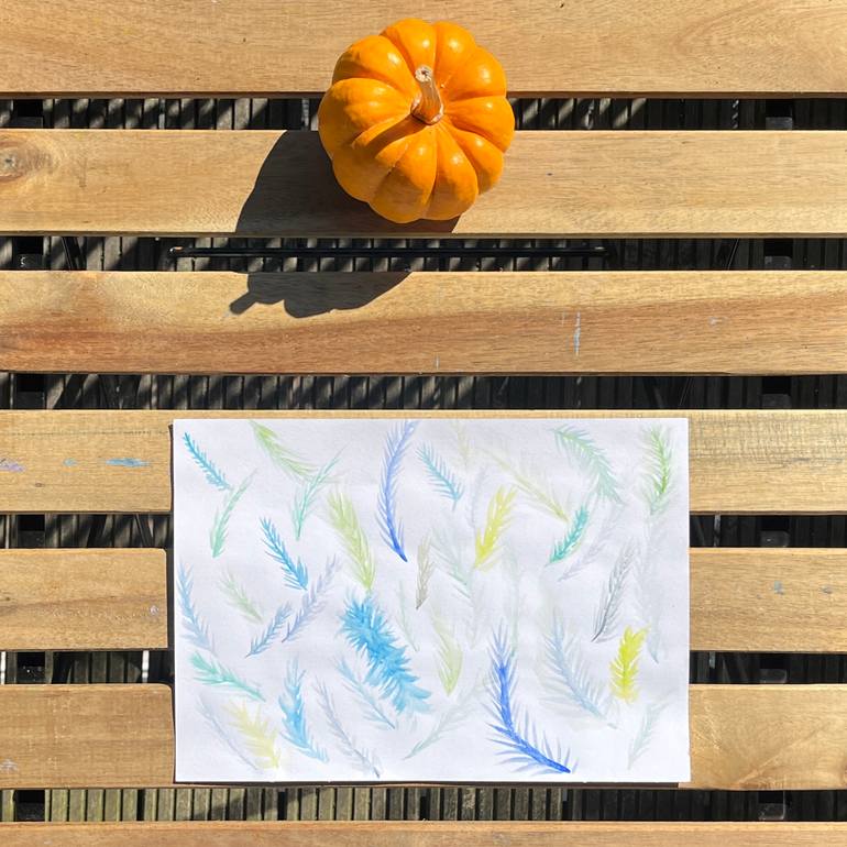 Original Abstract Painting by Wan Yin Ho