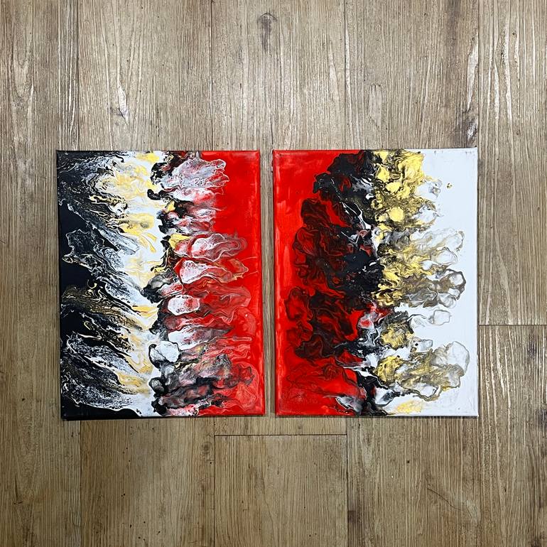 Original Abstract Painting by Wan Yin Ho