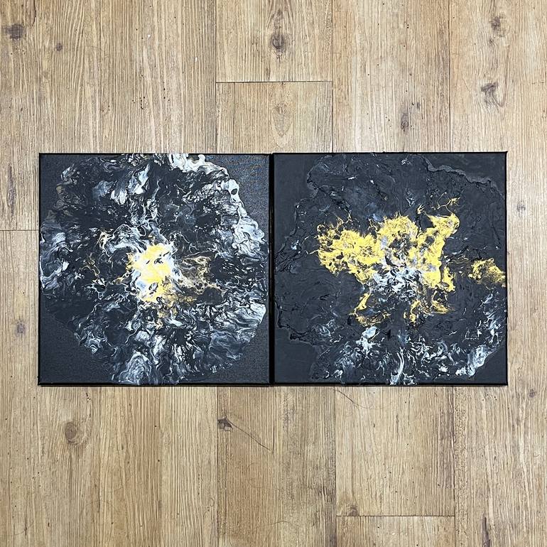 Original Abstract Painting by Wan Yin Ho