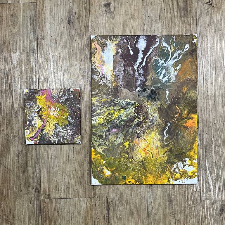 Original Abstract Painting by Wan Yin Ho