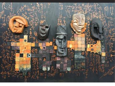 Original Abstract Sculpture by Otuekong Udoebom