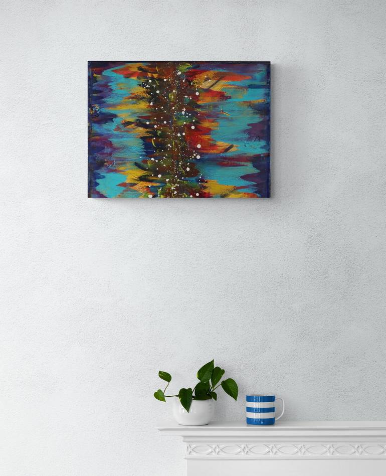 Original Abstract Painting by Shelley White